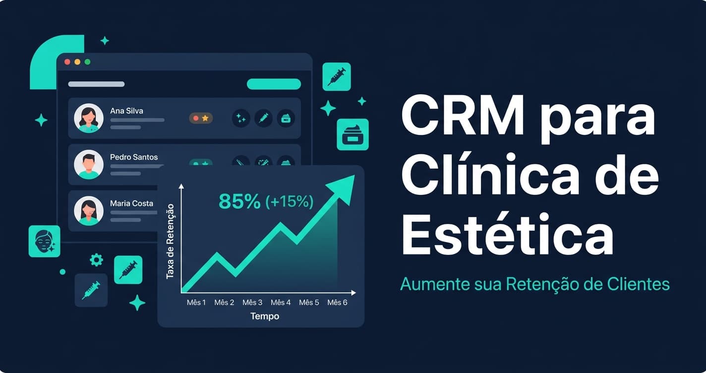 CRM para clínica de estética: por que sua clínica precisa parar de perder pacientes