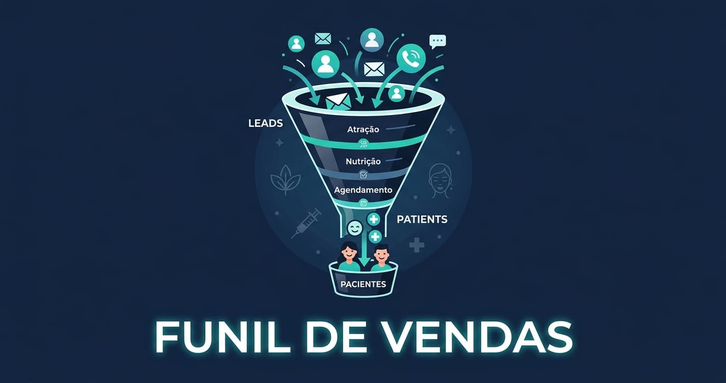 O guia do funil de vendas para clínicas de estética